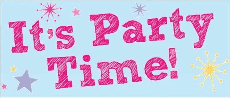 We have a party on sunday. Пати надпись. party time. its party time. party надпись картинка.