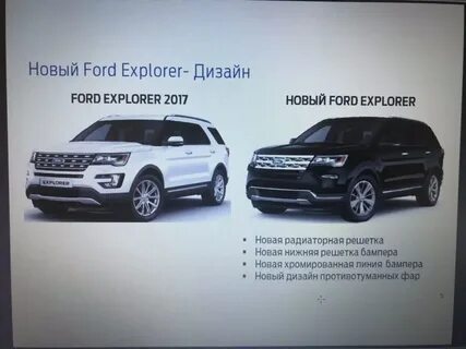 Размеры ford explorer 5