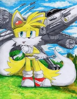 Tails the giant fox