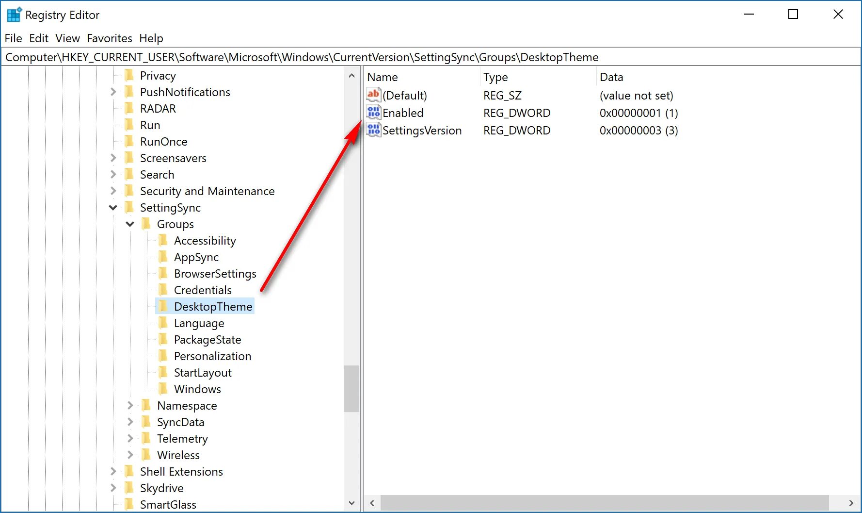 Hkey current user software microsoft windows currentversion