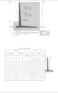 Основание подпорной стены