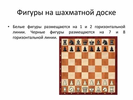 Расстановка шахматных фигур картинки