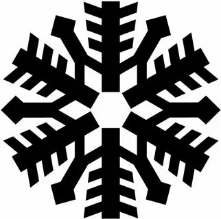 Трафарет снежинки для 3д ручки