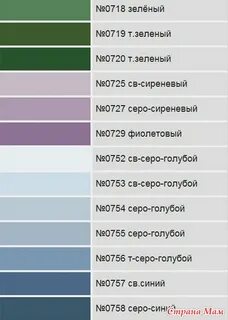 Название цвета серо сине зеленый