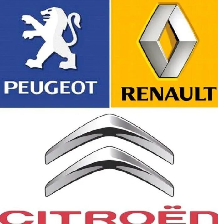 Renault peugeot. Автомобильные бренды Рено Ситроен Пежо. Рено Пежо Ситроен 2021. Значки французских автомобилей. Французские марки машин.