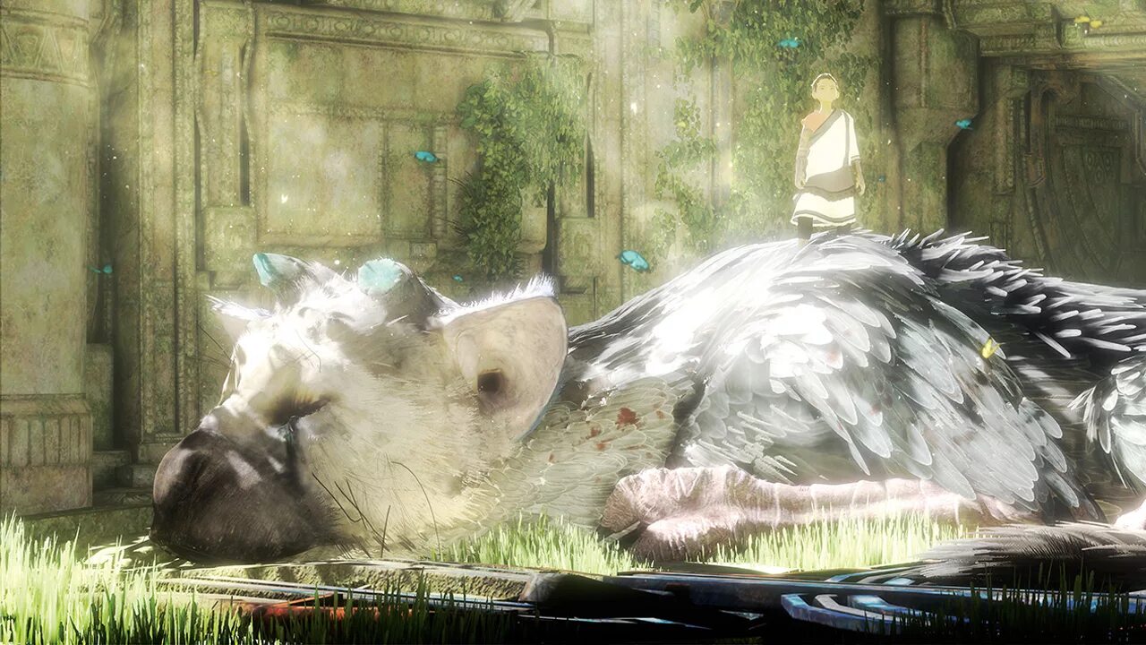 Зе ласт гардиан. Игра the last Guardian. Трику the last Guardian. Трико the last Guardian. The last Guardian ps4.