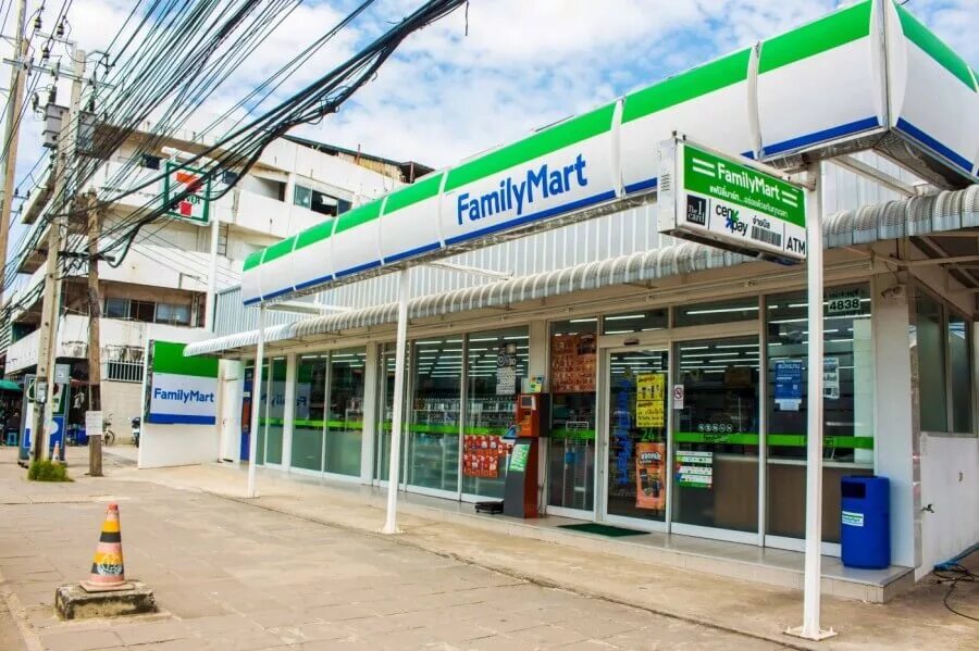 Магазины в Пхукете Фэмили март. Thai convenience Store. Family mart