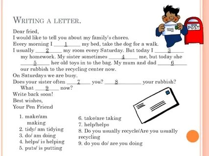 Dear friend letter