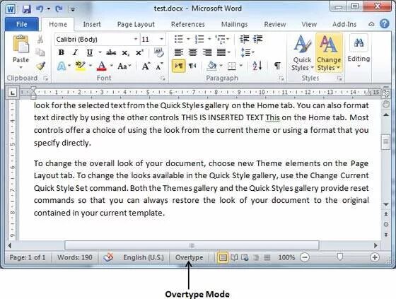 Почему в ворде не вставляется текст. Overtype Word. MS Word overtype Mode. Insert text. Insert text picture.