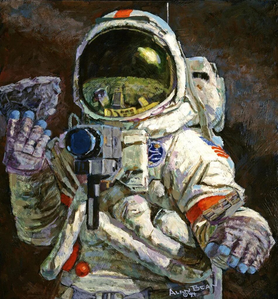 Самый известный космонавт художник