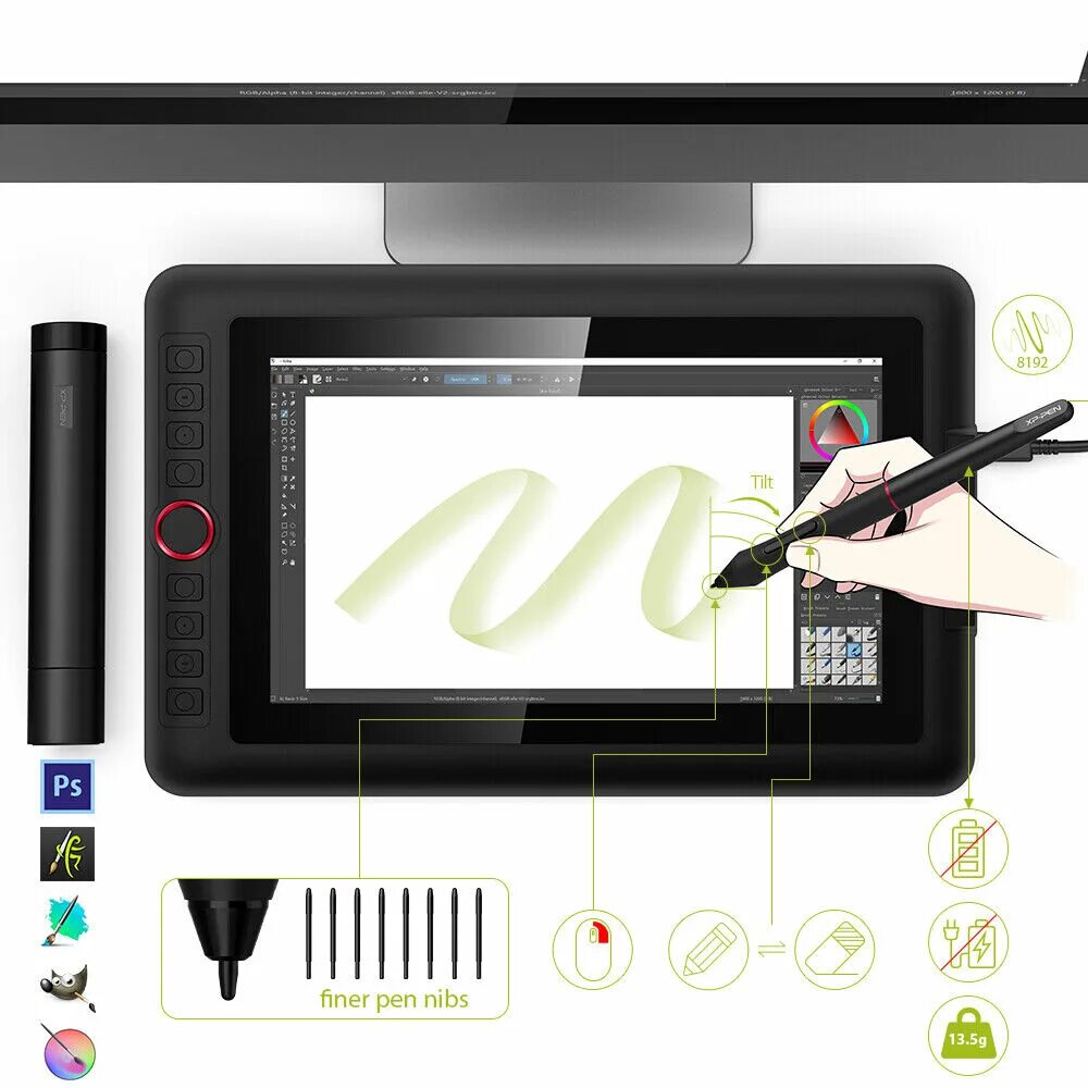 Планшет xp pen 12 pro. Графический планшет XP Pen Pro 12. Графический планшет-монитор XP-Pen artist 12 Pro. Графический планшет artist 12. Планшет для рисования XP Pen artist12.