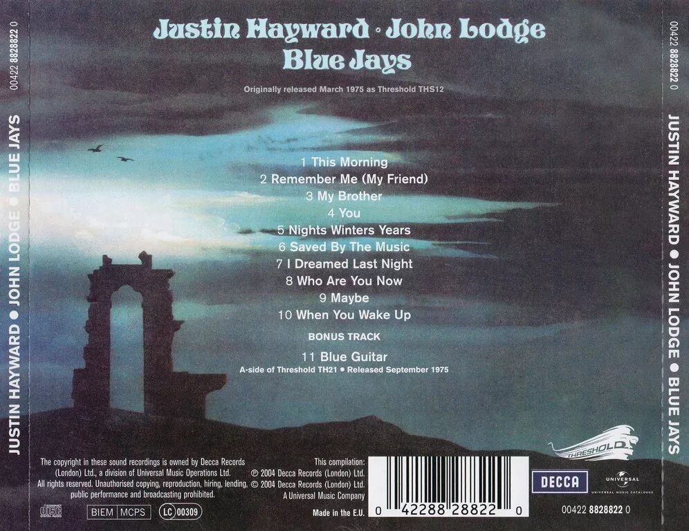 Morning to remember. Justin Hayward Blue Jays. Blue Jays Джон Лодж. Justin Hayward & John Lodge. Justin Hayward John Lodge Blue Jays картинки.