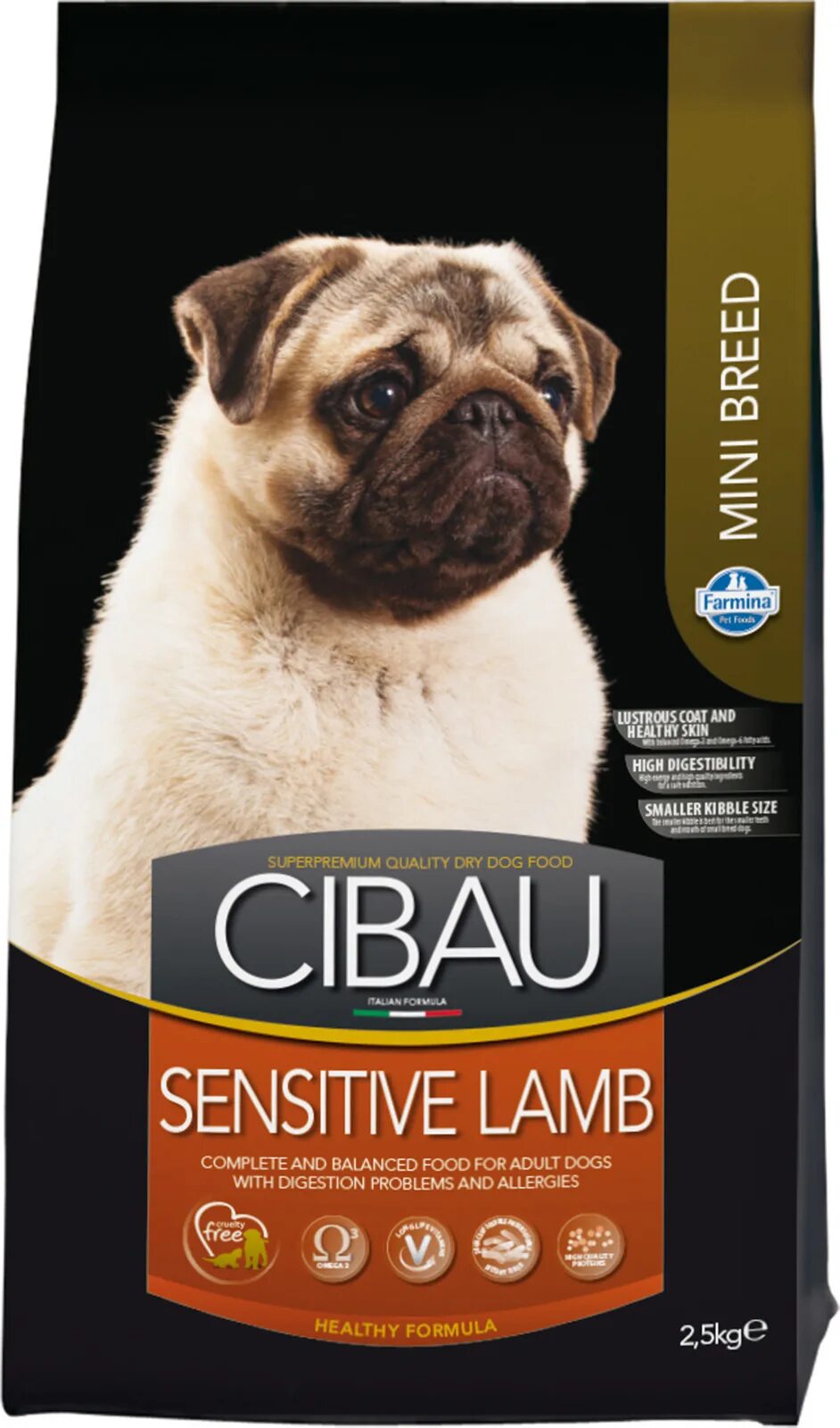 Cibau sensitive Lamb Mini 2.5кг. Корм для собак Фармина Сибау. Farmina Cibau sensitive Lamb 12 кг. Фармина Cibau для собак ягненок. Сухой корм farmina для собак мелких