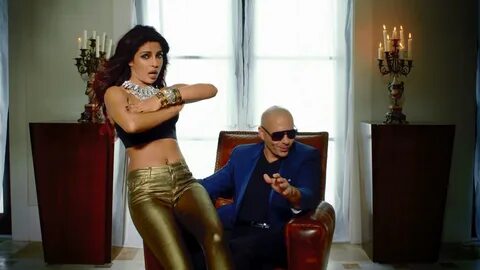 Priyanka Chopra’s Exotic Music Video HD Caps with Pitbull in Bikini - TOO H...