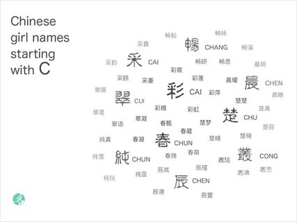 Chinese Female Names Starting With C / Baby Girl Names That Start With.