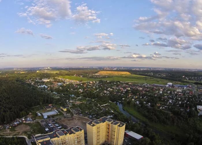 Panorama: ZhK Pirogovsky, housing complex, Russia, Moscow Region, Mytischi, mikr