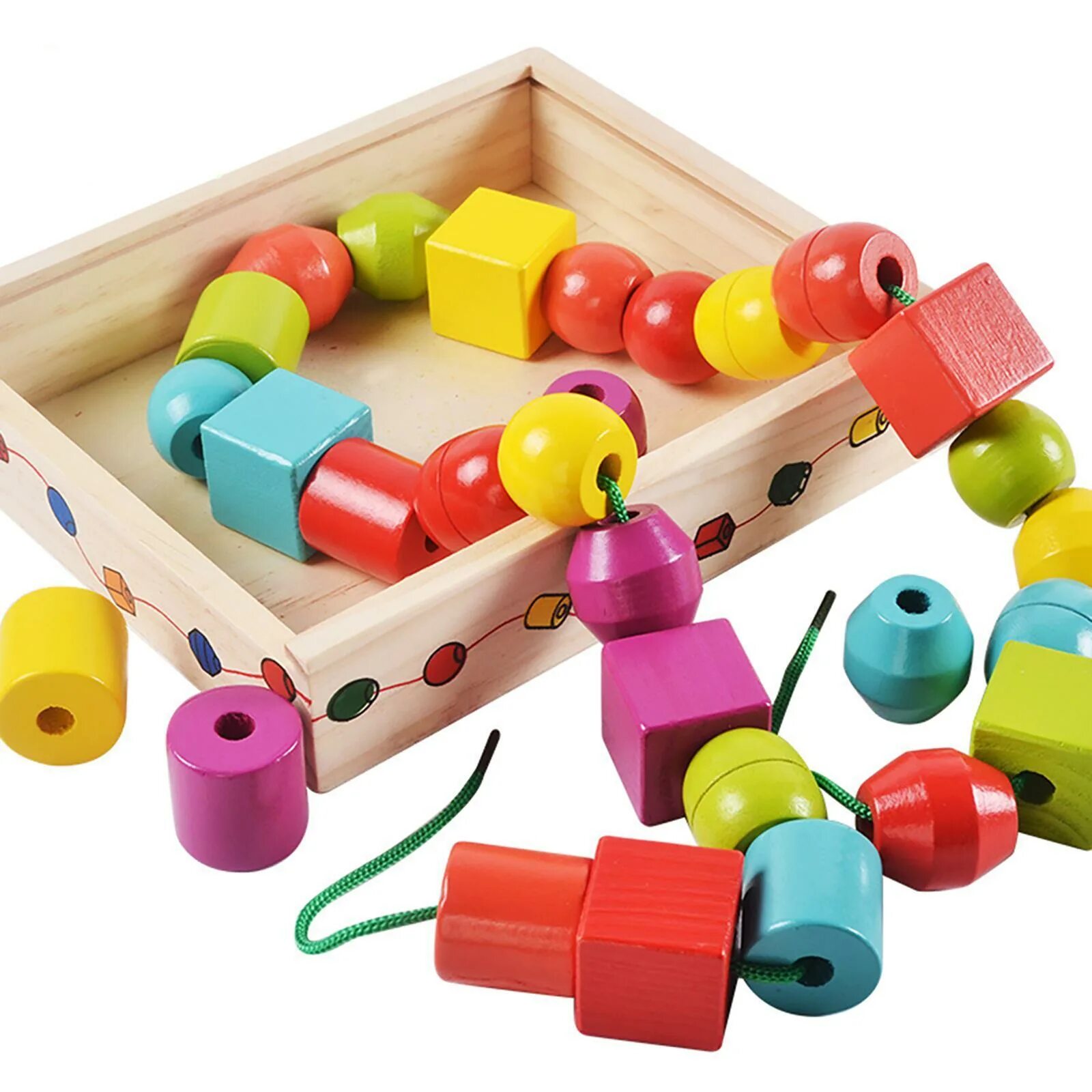 Развивающие наборы для детей 3. Бусины для нанизывания baby toys. деревянные бусины монтессори. логическая игрушка бусинки монтессори. деревянный сортер для детей шнуровка монтессори.