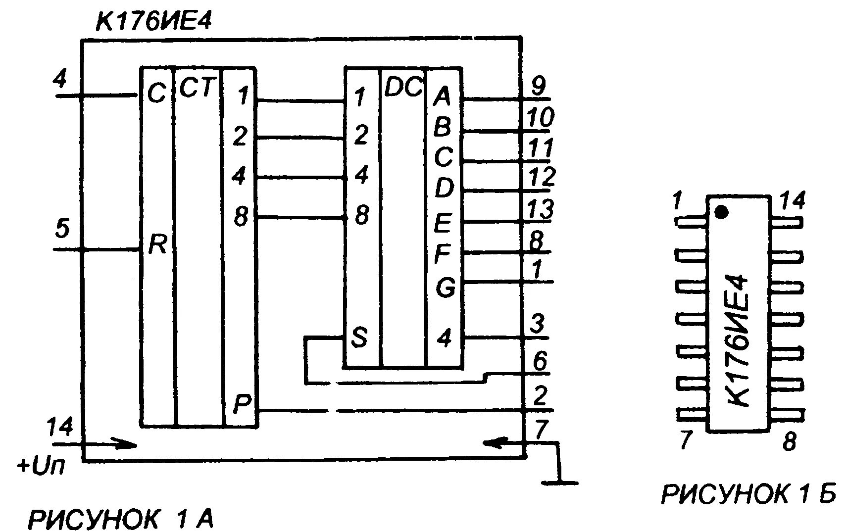 Техника ие ие. Микросхема 176ие4 схема включения. Счётчик импульсов на к176ие4 схема. Счетчик импульсов к176. К176ие4 (счетчик + дешифратор).