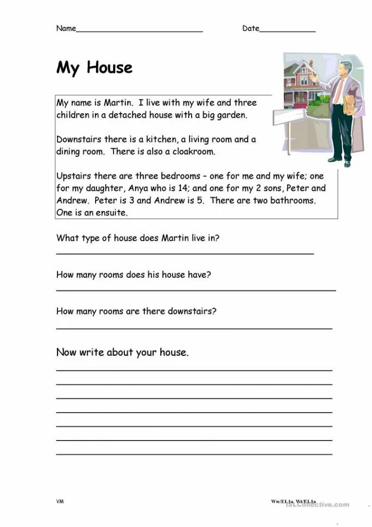 House reading Comprehension. My House Worksheets for Kids reading Comprehension. House and Furniture reading Worksheet. My Home reading Comprehension.
