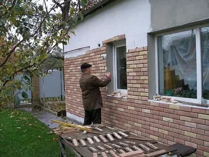 Отделка фасада своими руками