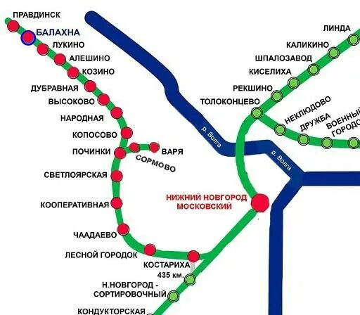 Правдинск нижний новгород на сегодня. Схема остановок электричек Балахна-Нижний Новгород. Электричка Нижний Новгород Балахна. Схема электричек Нижний Новгород. Электричка Правдинск Нижний Новгород.