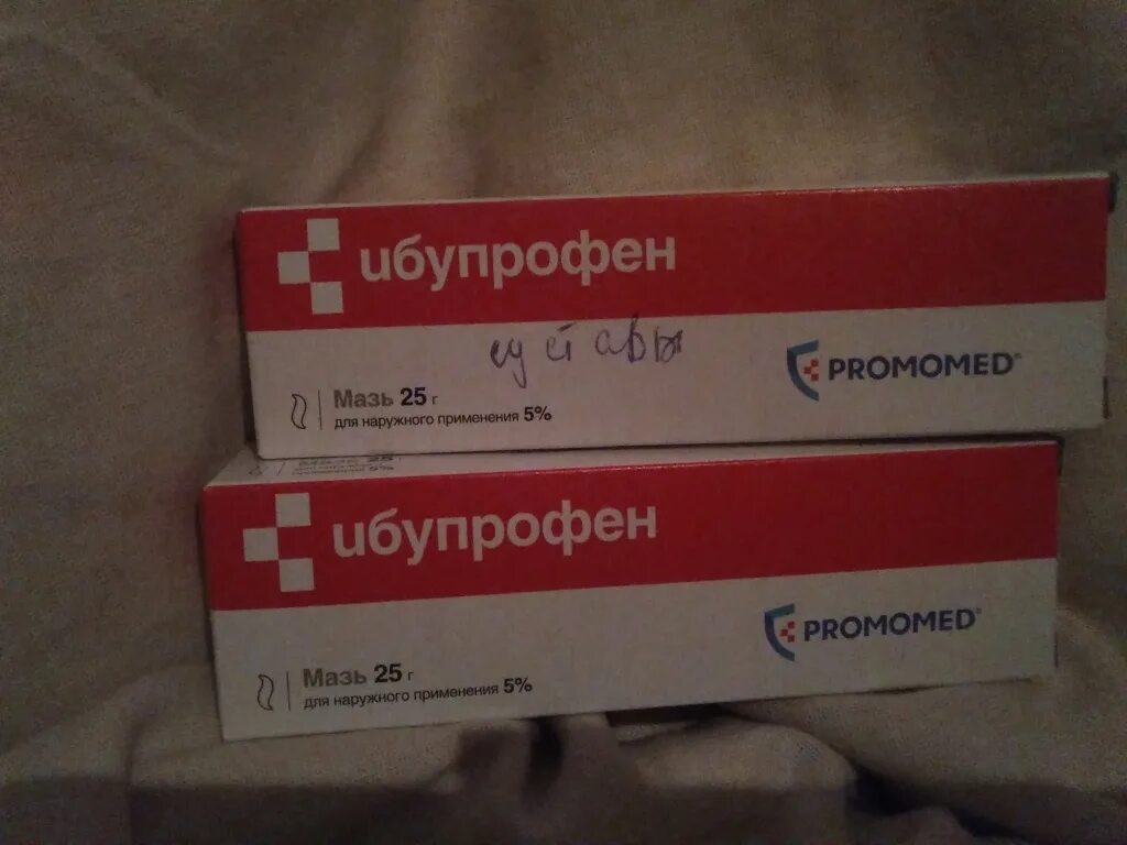 Что содержит ибупрофен. Ибупрофен мазь.