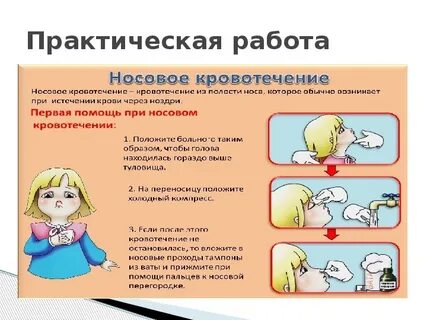 Практические задания по первой помощи