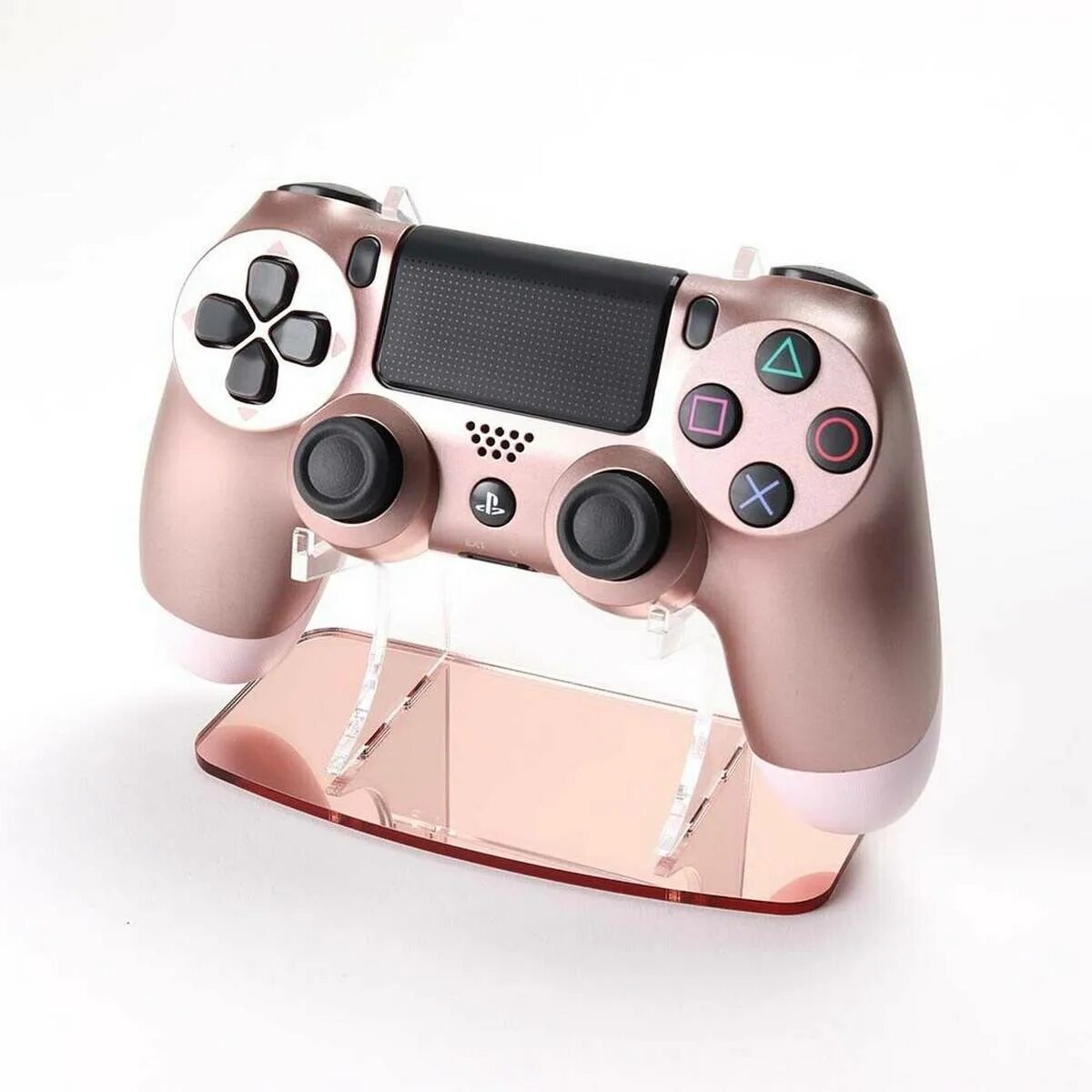 Dualshock 4 Rose Gold. Gamepad ps4 Rose Gold. Дуалшок 4 розовый. Розовый джойстик пс4. Розовый джойстик