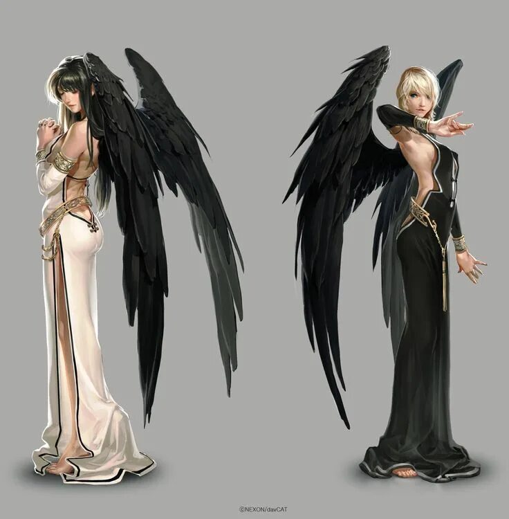Образ персонажа. Mabinogi эльфы. Мабиноги Морриган. Mabinogi демон. Mabinogi ангел.