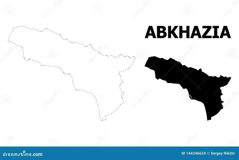 Абхазия контур страны