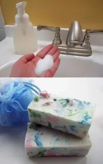 Как сделать мыло из старого мыла