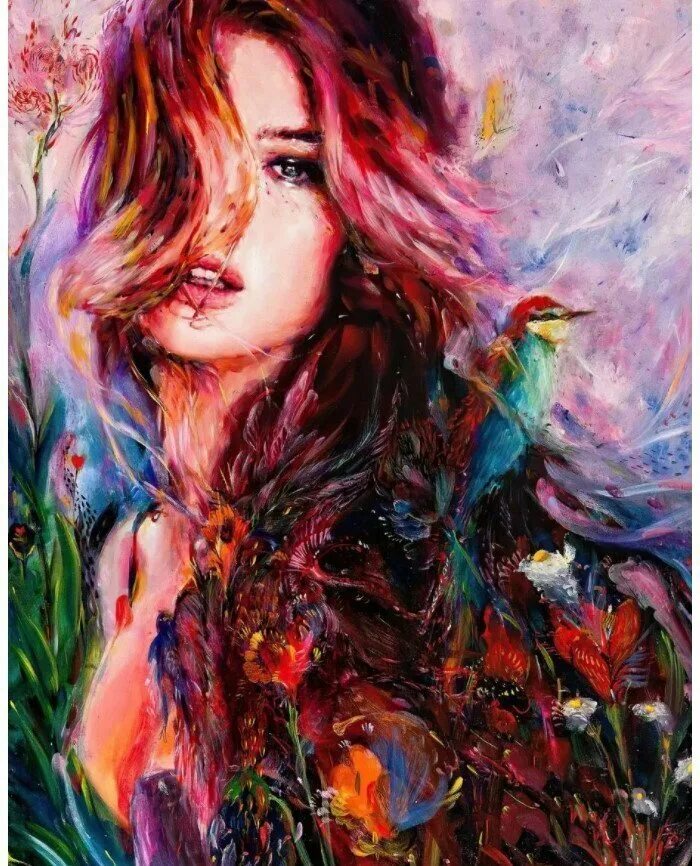 Масляные девушки. Красивые девушки в масле. Масляные девушки. Масляные девушки. Яркие картины.