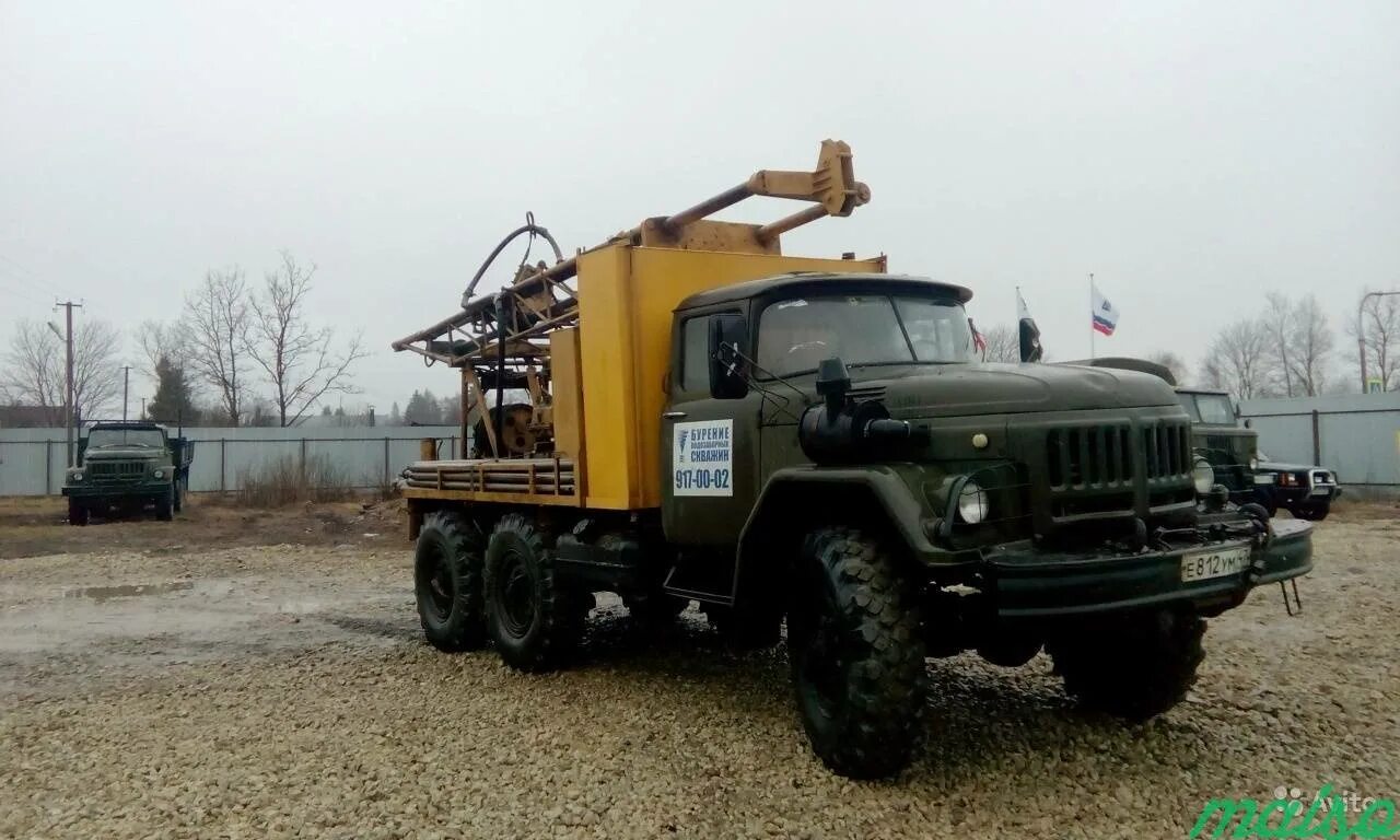 Буровые санкт петербург. Буровая ЗИЛ 131 УГБ 1вс. Буровая УГБ 1 вс. УГБ-1вс. УГБ -1 вс на базе ЗИЛ 131.