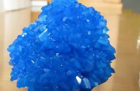 Как вырастить кристаллы из медного