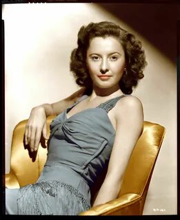 Barbara Stanwyck (Color by Brenda J Mills) Голливудские Звезды, Классически...