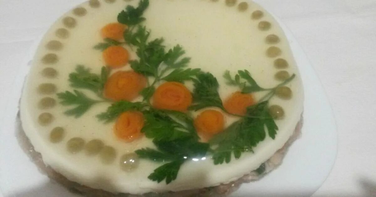 Заливное провансаль из курицы. Мясо провансаль заливное из курицы. украшение заливного из курицы. украсить заливное из курицы.