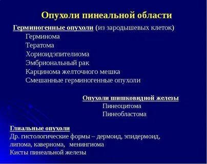 Герминогенные опухоли