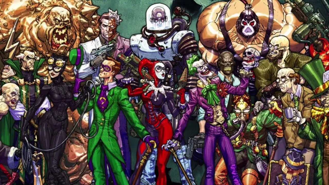 Суперзлодеи ДС. Злодеи DC. Batman Villains. DC Comics Villains.