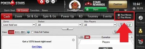 Pokerstars play