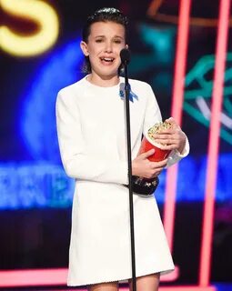 MTV Movie & TV Awards: Millie Bobby Brown Fangirls Over Cara Delevingne...