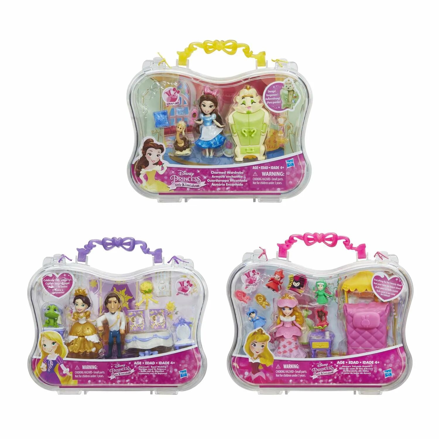 Игрушки Disney Princess little Kingdom. Disney Princess Hasbro little Kingdom. Little Princess набор. Наборы с маленькими героями Диснея.