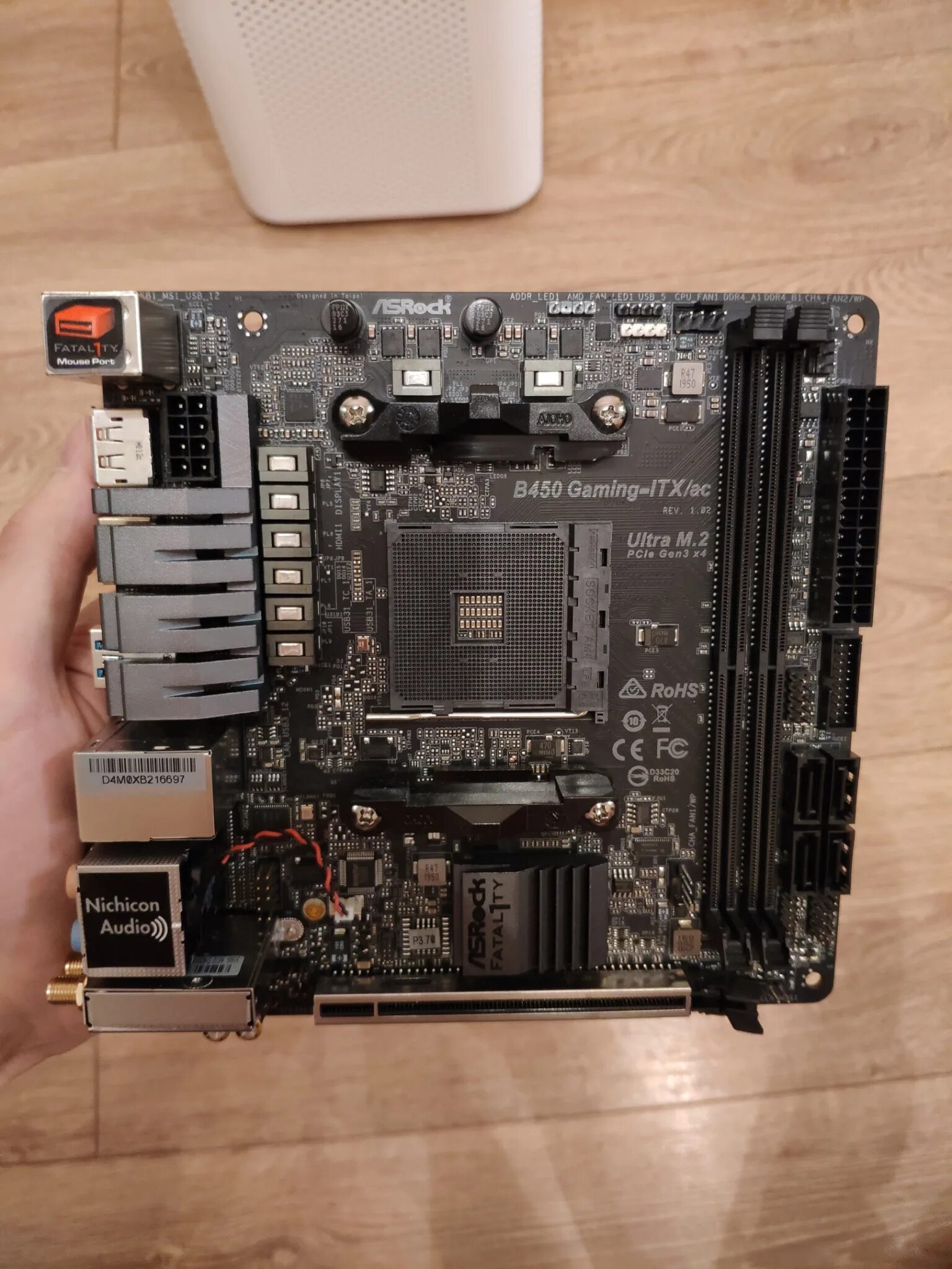 Asrock b450 gaming itx