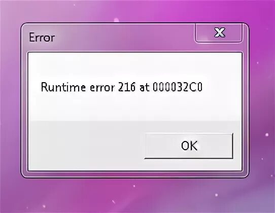 Run time error