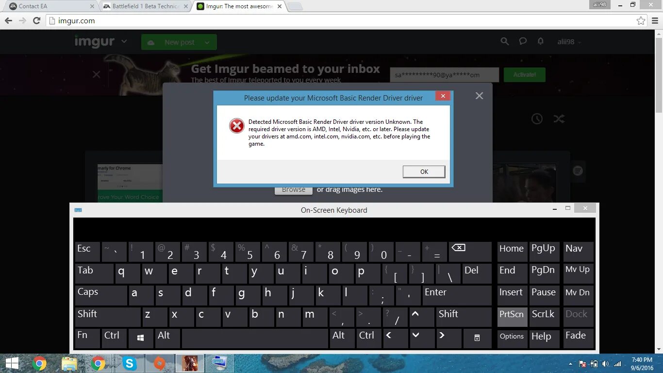 Update your includepath. Microsoft Basic render Driver. Microsoft Basic render Driver ps2. Microsoft Basic render Driver CS go. Microsoft Basic 75 Error.