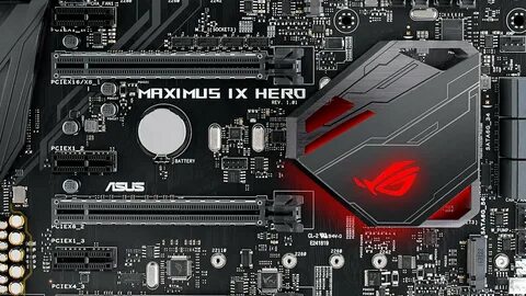 Материнская плата asus rog maximus ix hero