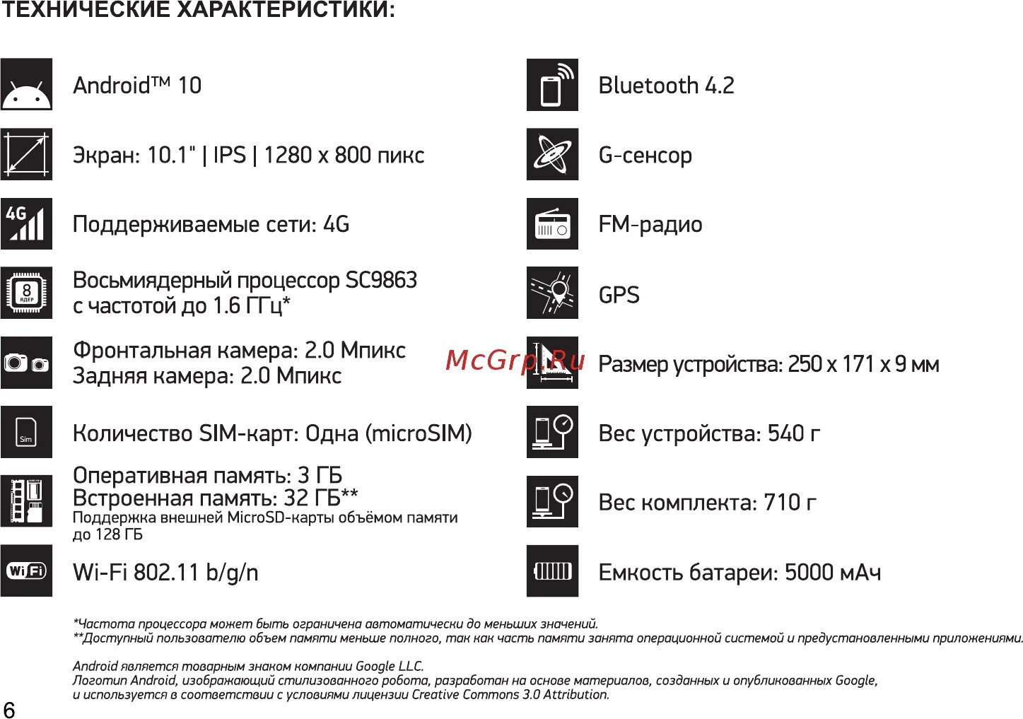 Какого объема карту памяти поддерживает