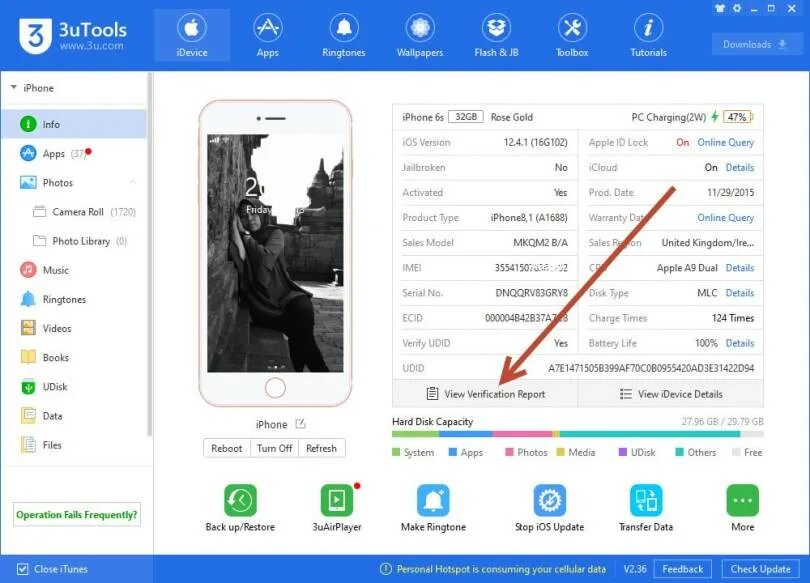 how to manage iphone photos using 3uTools and PC