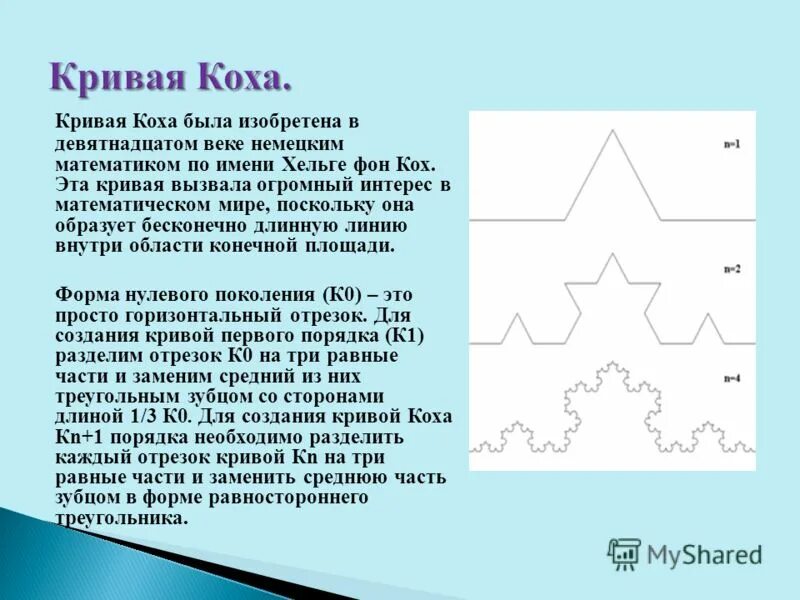 Как еще называют кривую коха. Построение кривой коха. Фрактальная кривая. Фрактальная графика кривая коха. Кривая коха 3d.