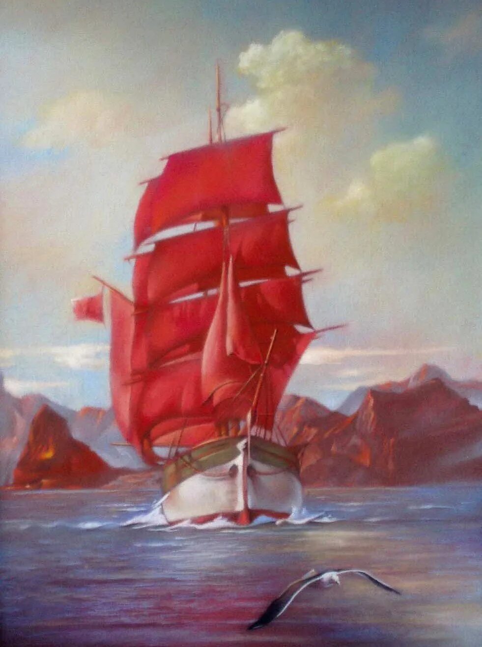 Корабль грея с алыми парусами. Грин алые паруса море корабль. александр грин алые паруса ассоль. роберт шорис художник. алые паруса грин корабль.
