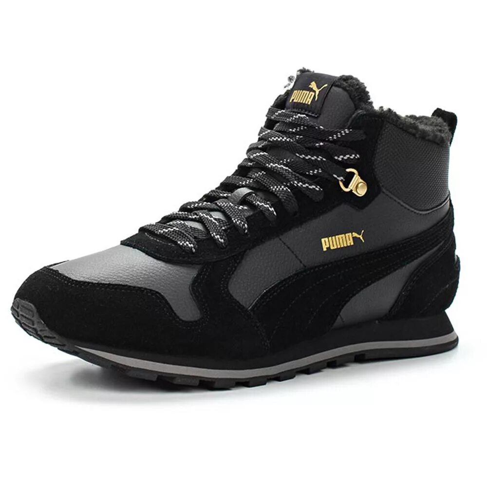 Puma st runner мужские. Puma St Runner v3. Puma St Runner Mid fur. Puma зимние кроссовки мужские. Пума St Runner Mid fur (.